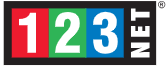 123 net logo