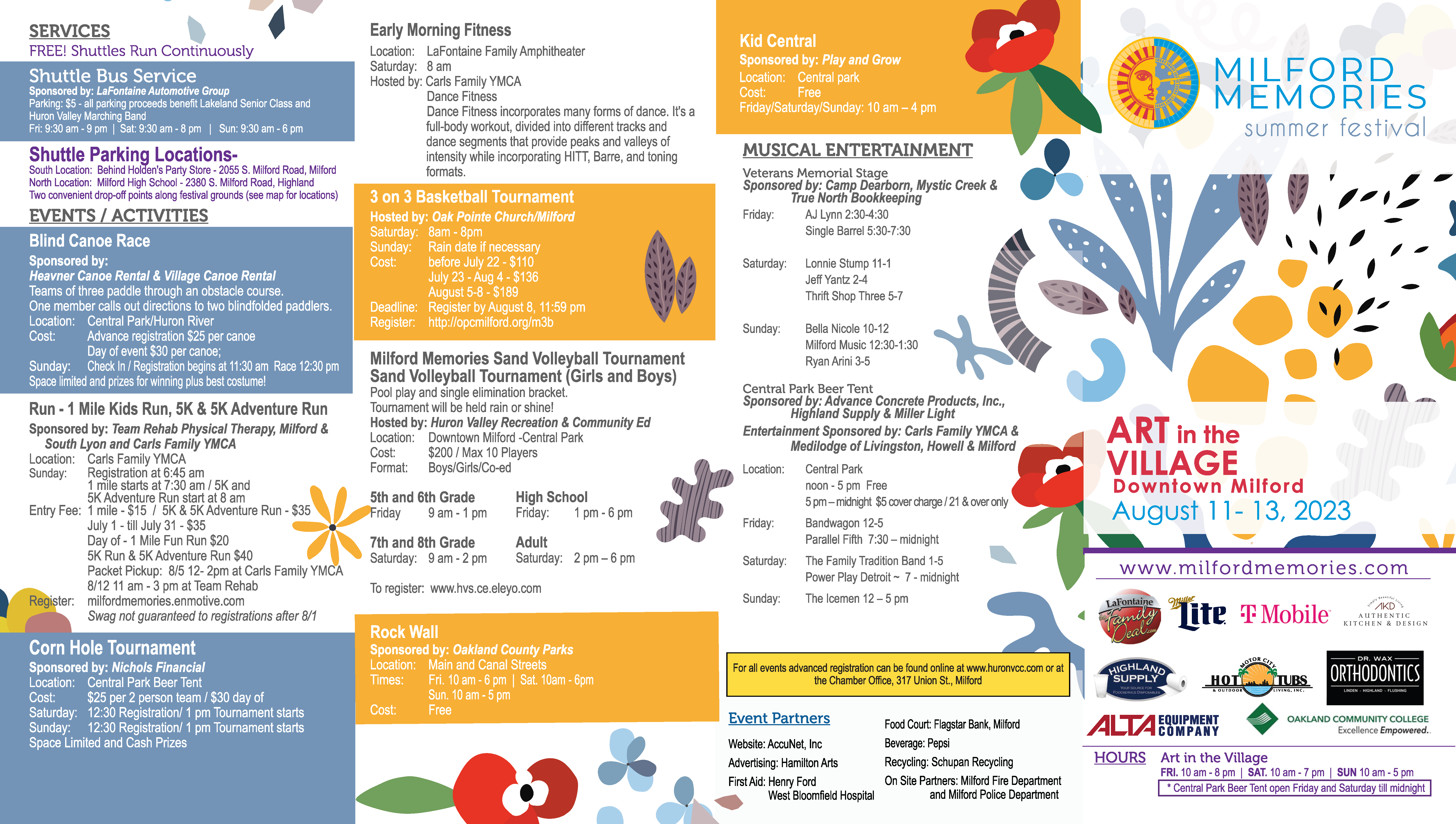 2023 schedule of events page 2 2023 schedule of events page 2