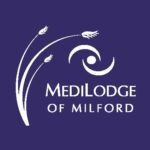 medilodge milford logo white